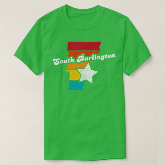 Südburlington Vermont Vintag Seele gestört T-Shirt (Design vorne)