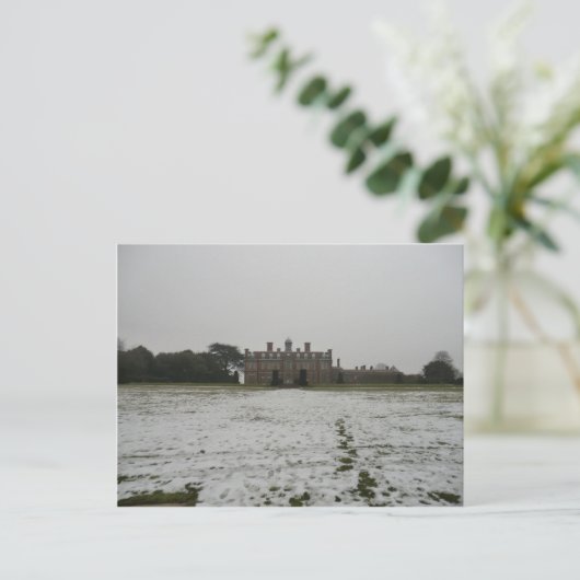 Sudbury Hall in Derbyshire, England Postkarte (Stehend Vorderseite)