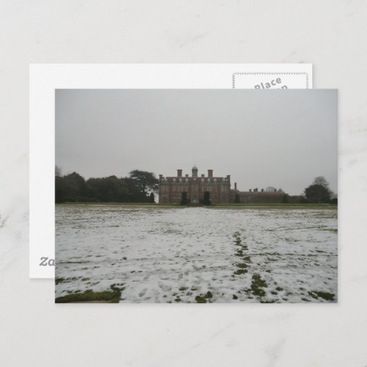 Sudbury Hall in Derbyshire, England Postkarte (Vorne/Hinten)