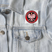 Sudbury Polnischer Adler Button (Beispiel)