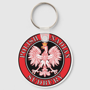 Sudbury Polnischer Adler Schlüsselanhänger