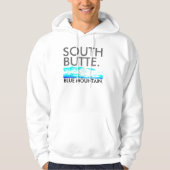 Südbutte-blauer GebirgsHoodie Hoodie (Vorderseite)
