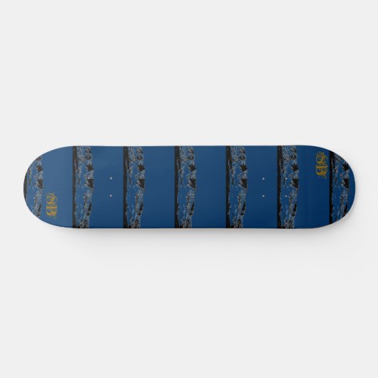 Südbutte-blaues Gebirgsbrett Skateboard (Horizontal)