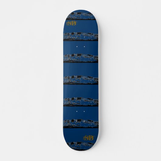 Südbutte-blaues Gebirgsbrett Skateboard (Vorne)