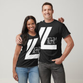 Südbutte-doppelte Linie dunkle T T-Shirt (Unisex)