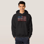 Südbutte-US Flagge-FlaggeHoodie Hoodie (Vorne ganz)