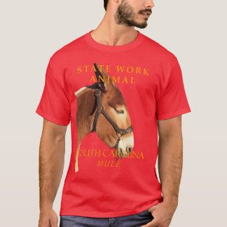 Südcarolina-Territorium Arbeitstier Der Maulesel - T-Shirt