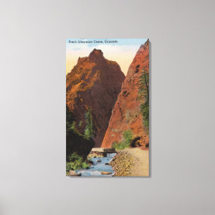Südcheyenne-Schlucht Leinwanddruck