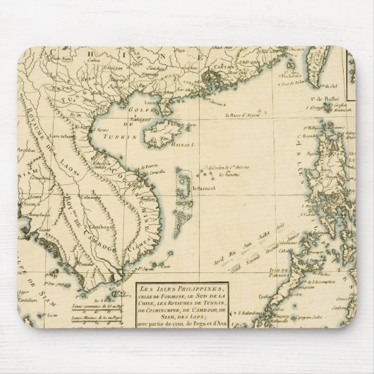 SüdChina der Philippinen, Formosa | Mousepad (Vorne)