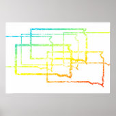 Süddakota Chillout Poster (Vorne)