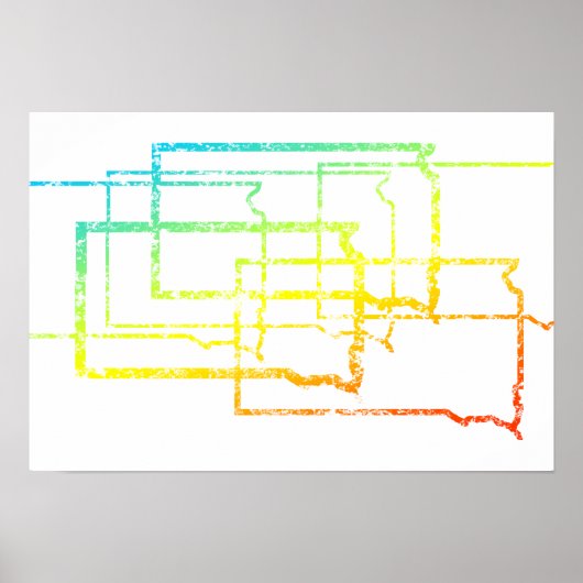 Süddakota Chillout Poster (Vorne)