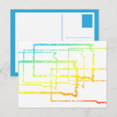 Süddakota Chillout Postkarte (Vorne/Hinten)