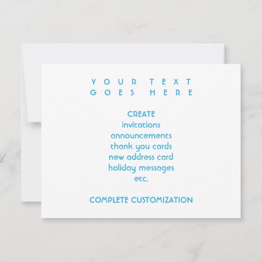 Süddakota Einladung (Rückseite)