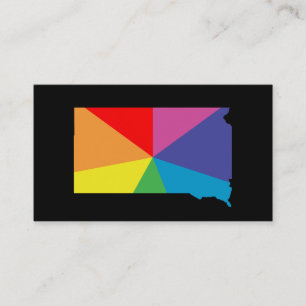 Süddakota-Farbbruch Visitenkarte