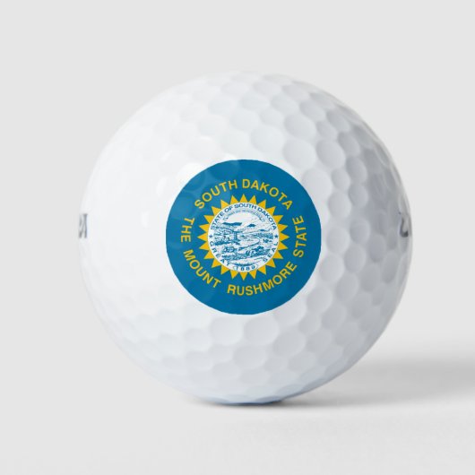 SÜDDAKOTA FLAG GOLFBALL (Vorderseite)