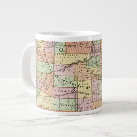 Süddakota Jumbo-Tasse (Vorderseite Links)