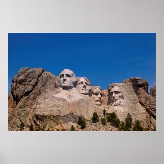 Süddakota, Keystone, Berg Rushmore Poster (Vorne)