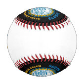 SÜDDAKOTA MOUNT RUSHMORE STAAT FLAG BASEBALL (Rückseite)