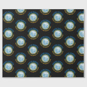 SÜDDAKOTA MOUNT RUSHMORE STAAT FLAG GESCHENKPAPIER (Flach)