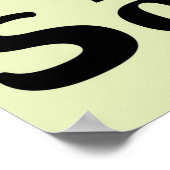 Süddakota National Parks Infografik Karte Poster (Ecke)