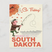 Süddakota Vintages Angelparadies Postkarte (Vorderseite)
