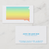 Süddakota Visitenkarte (Vorne/Hinten)