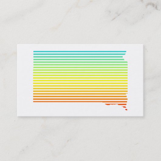 Süddakota Visitenkarte (Vorderseite)