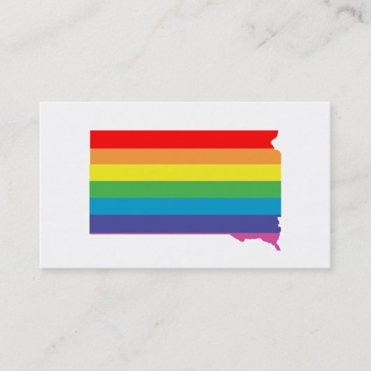 Süddakota Visitenkarte (Vorderseite)