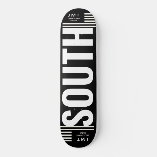 SÜDEN. Skateboard (Vorderseite)