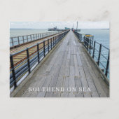 Südende Pier-Ansicht Postkarte (Vorderseite)