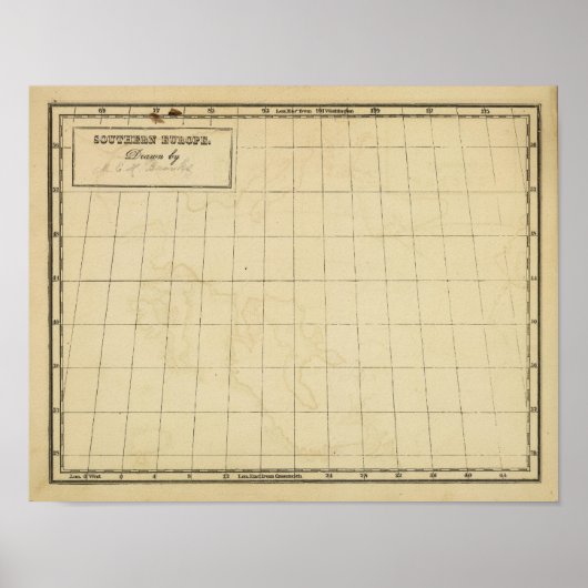 Südeuropa Poster (Vorne)