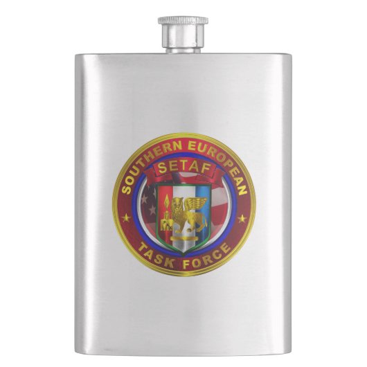 Südeuropäische Task Force (SETAF) Flachmann (Vorderseite)