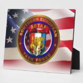 Südeuropäische Task Force (SETAF) Fotoplatte (Seite)