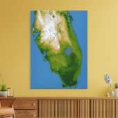 Südflorida Leinwanddruck (Insitu (Wohnzimmer))