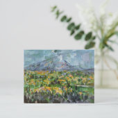 Südfrankreich Berglandschaft Paul Cezanne Postkarte (Stehend Vorderseite)