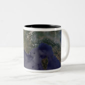 Südfrankreich und Norditalien Zweifarbige Tasse (VorderseiteRechts)