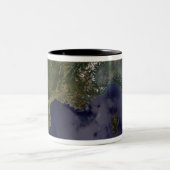 Südfrankreich und Norditalien Zweifarbige Tasse (Mittel)