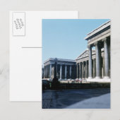 Südfront des British Museum Postkarte (Vorne/Hinten)