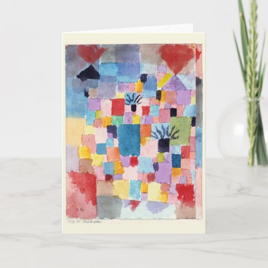 Südgarten | Paul Klee | Karte (Vorderseite)