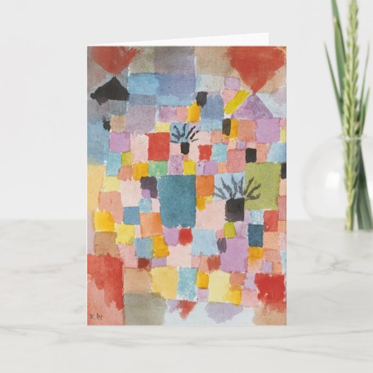Südgarten | Paul Klee Karte (Vorderseite)