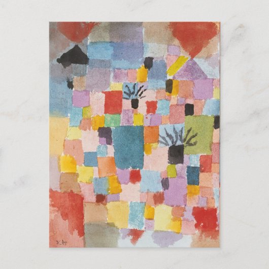 Südgarten | Paul Klee Postkarte (Vorderseite)