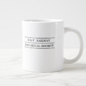 "Südgebirgssonnenaufgang Lauf" riesige Tasse (Rechts)