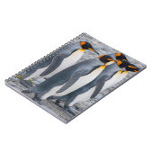 Südgeorgien. Königspinguine Notizblock (Linke Seite)