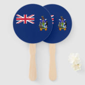 Südgeorgien und die Südlichen Sandwichinseln Flagg Fächer (Vorne und Hinten)