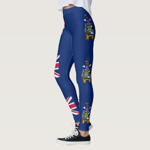 Südgeorgien und die Südlichen Sandwichinseln Flagg Leggings