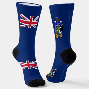 Südgeorgien und die Südlichen Sandwichinseln Flagg Socken