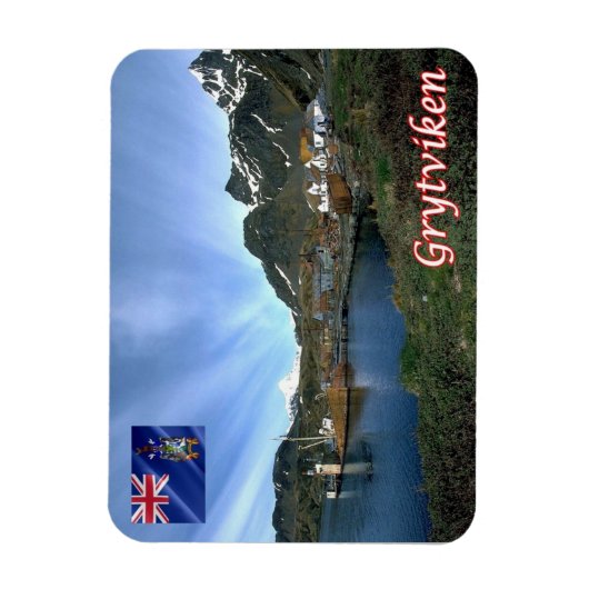 Südgeorgien und Südsandwich - Magnet (Vertikal)