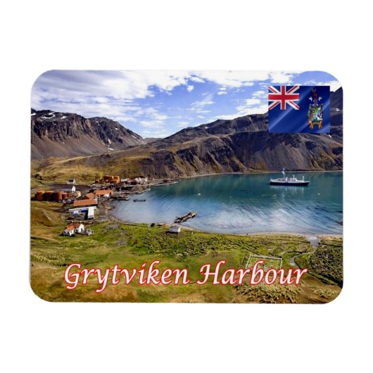 Südgeorgien und Südsudan I- Magnet (Horizontal)