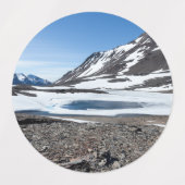 Südgeorgische Landschaft Etiketten (Design 1)