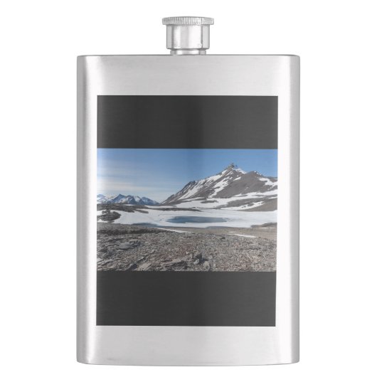 Südgeorgische Landschaft Flachmann (Vorderseite)